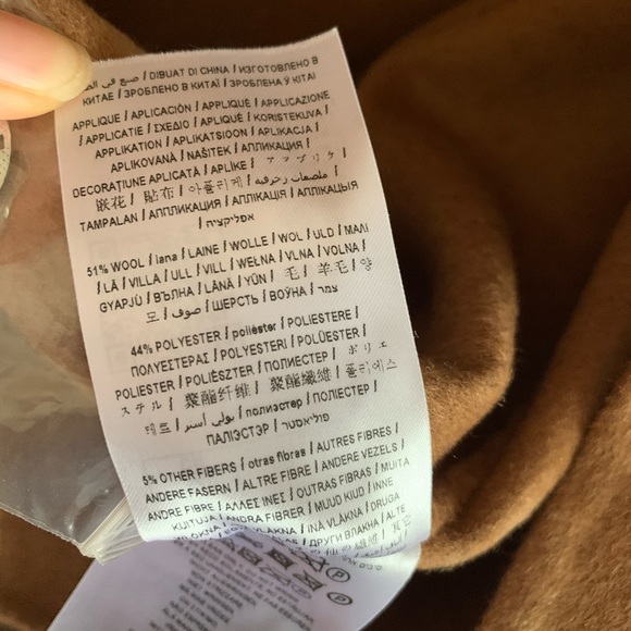 BNWT Guess Lightweight Oversized Wool Coat - XS - Picture 8 of 12